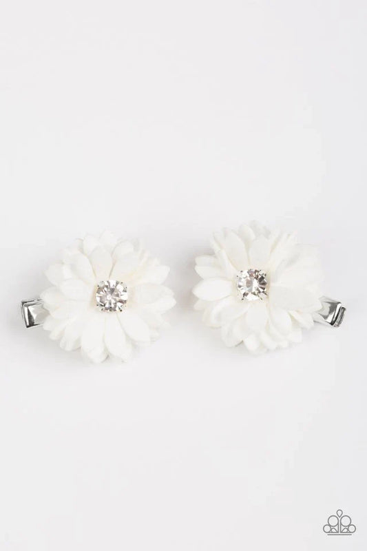 Paparazzi Hair Accessories ~ Daisy Darling - White