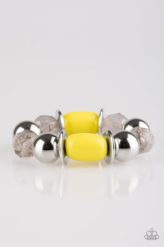 Paparazzi Bracelet ~ BAY After BAY - Yellow