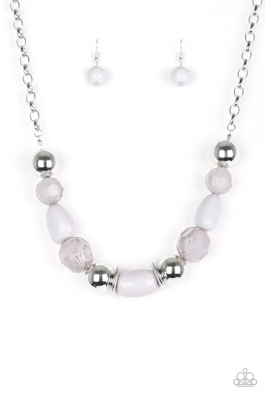 Paparazzi Necklace ~ South Shore Sensation - Silver