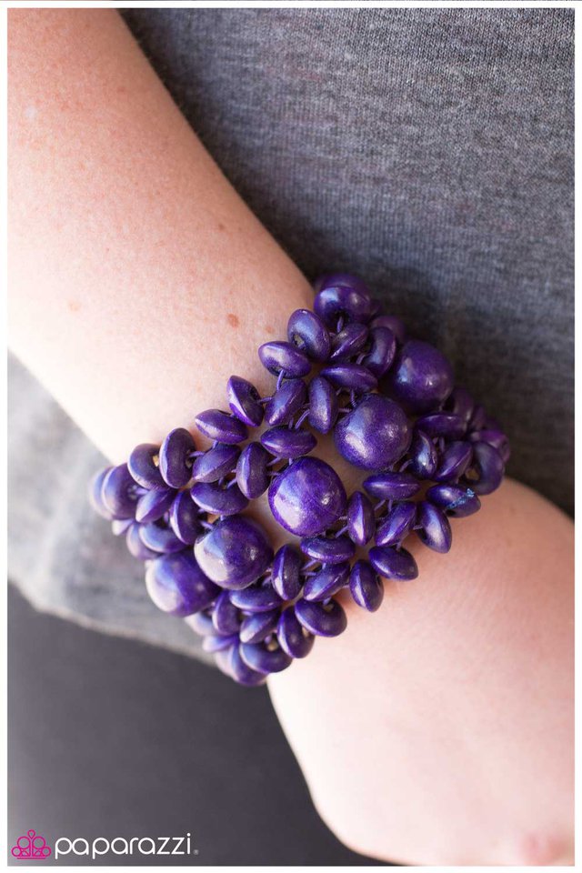 Paparazzi Bracelet ~ Violet Tendencies - Purple