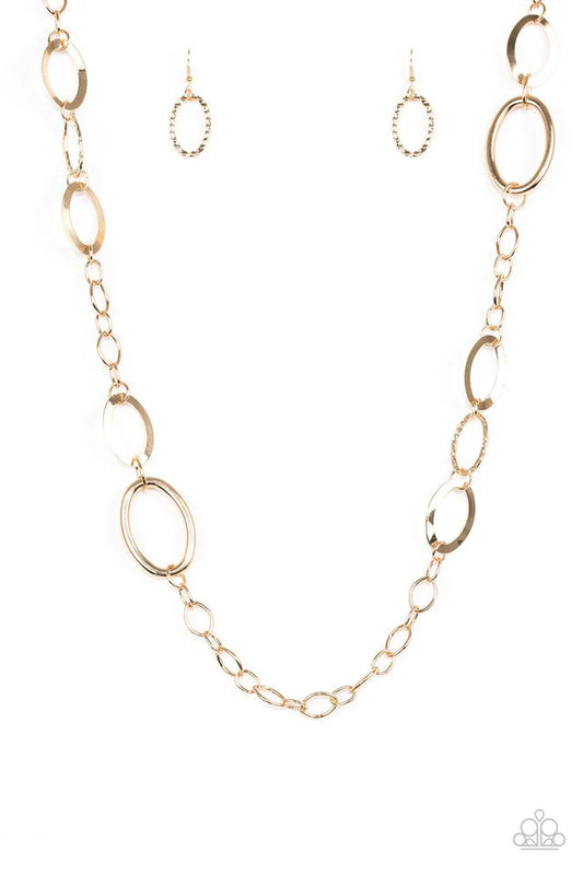 Paparazzi Necklace ~ Stylishly Suburb - Gold