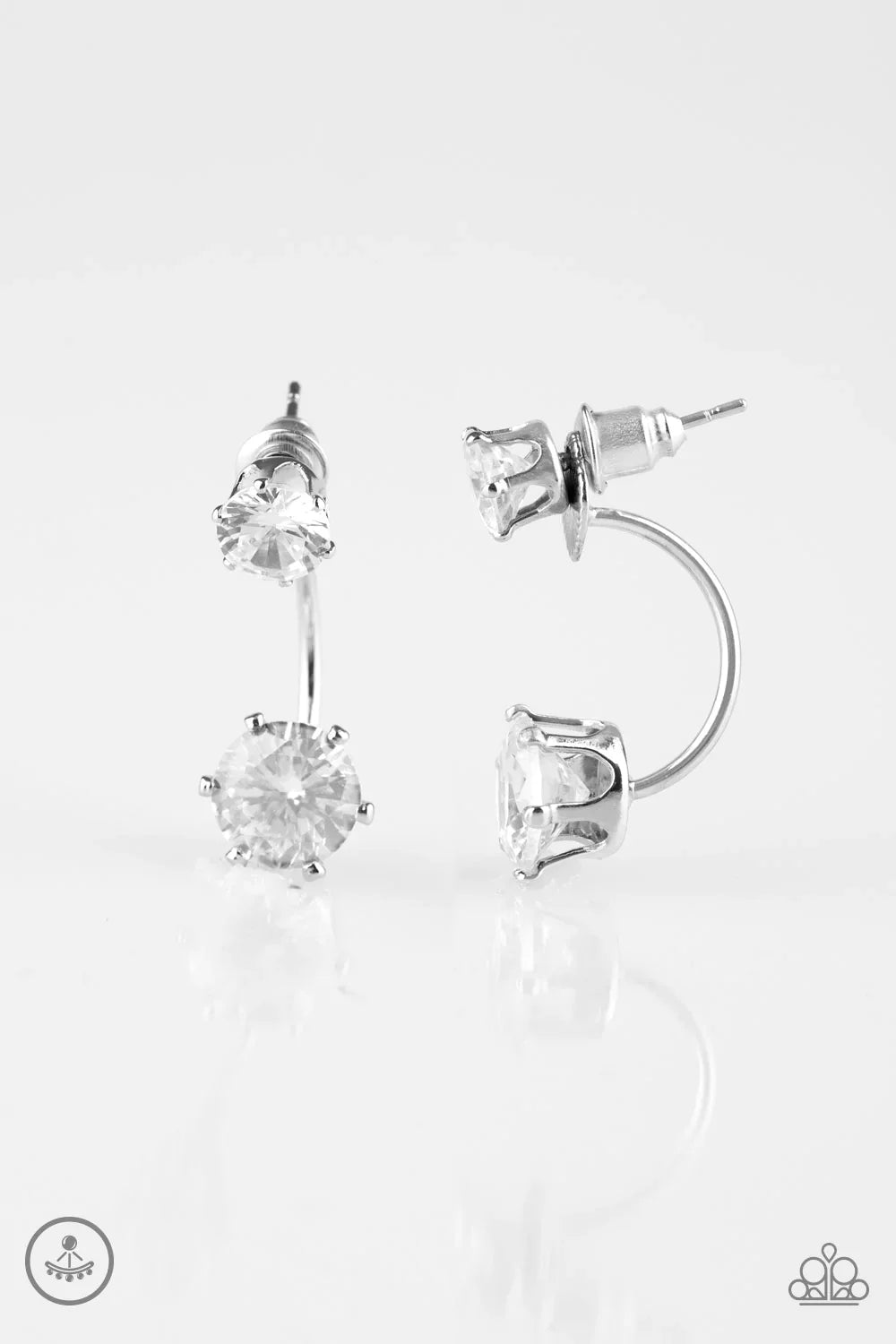 Paparazzi Earring ~ Starlet Squad - White