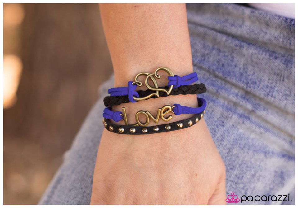 Paparazzi Bracelet ~ Secret Admirer - Blue
