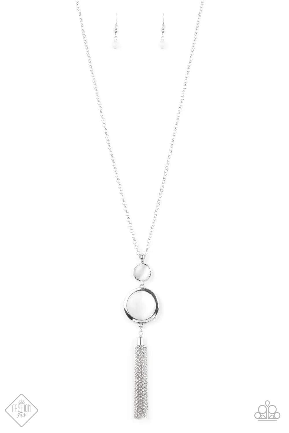 Paparazzi Necklace ~ Have Some Common SENSEI  - White