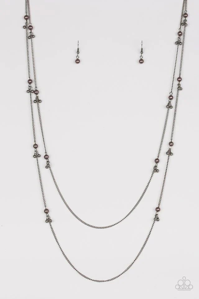 Paparazzi Necklace ~ Ultrawealthy - Black