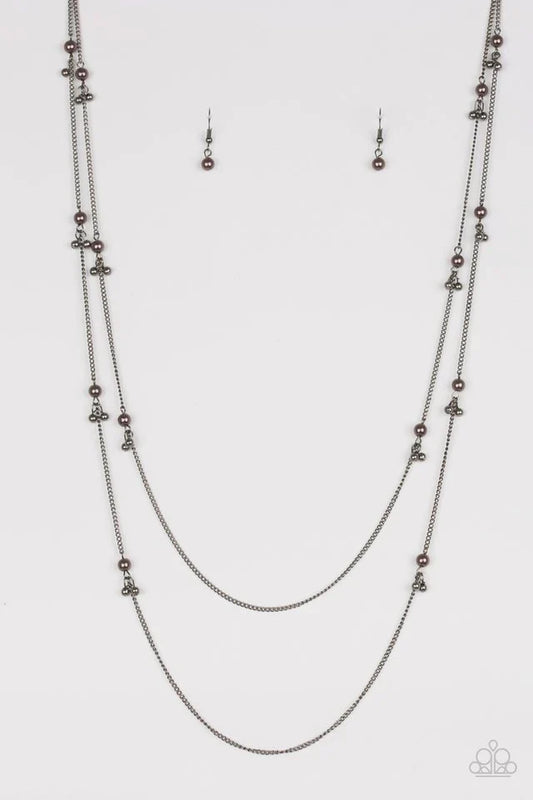 Paparazzi Necklace ~ Ultrawealthy - Black