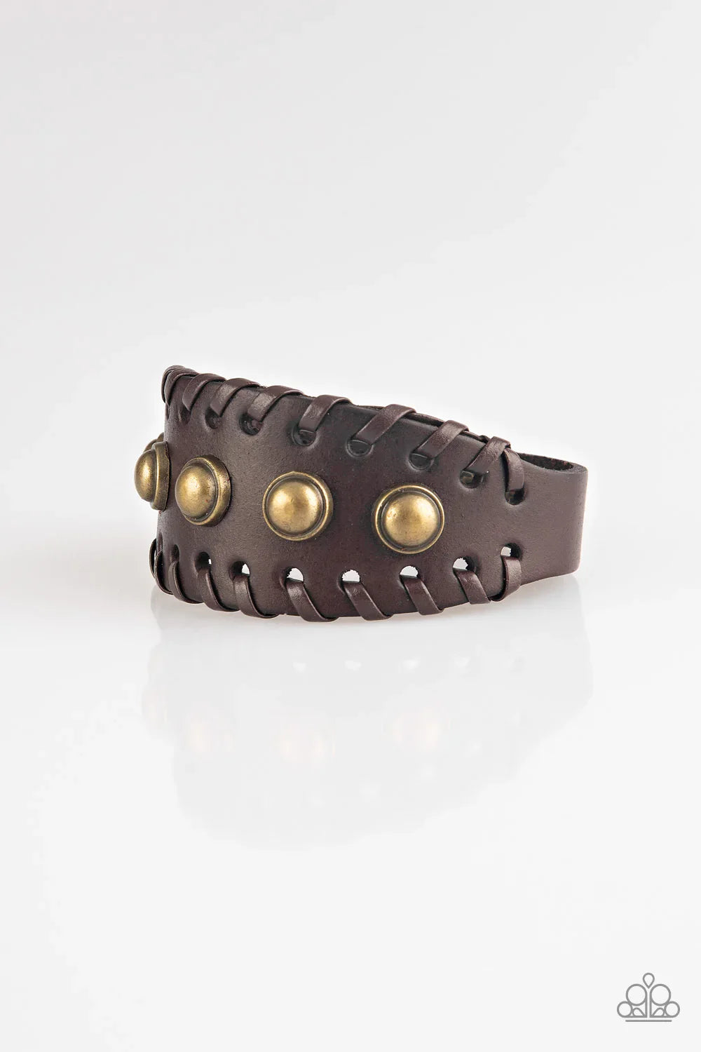 Paparazzi Bracelet ~ Urban Cowboy - Brown