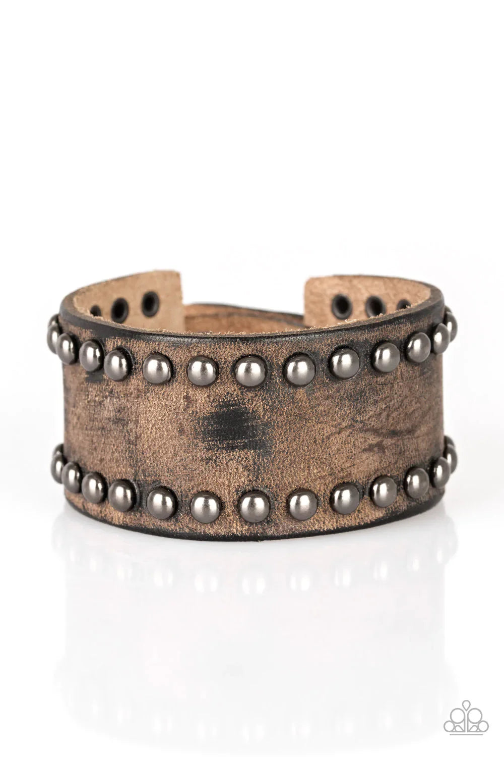 Paparazzi Bracelet ~ Cattle Drive - Brown