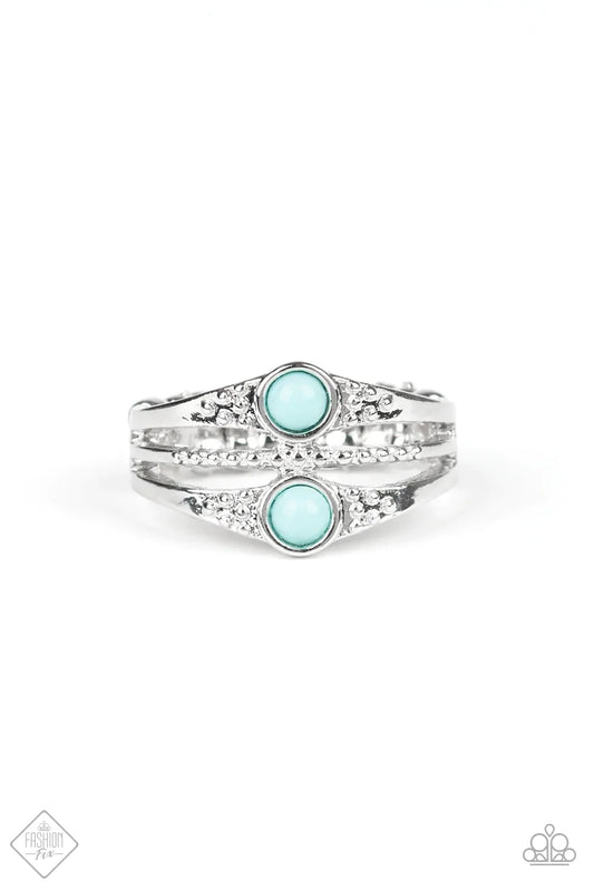 Paparazzi Ring ~ Give It Your ZEST  - Blue