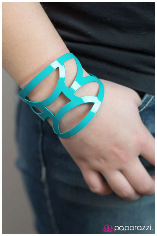 Paparazzi Bracelet ~ No Boundaries - Blue