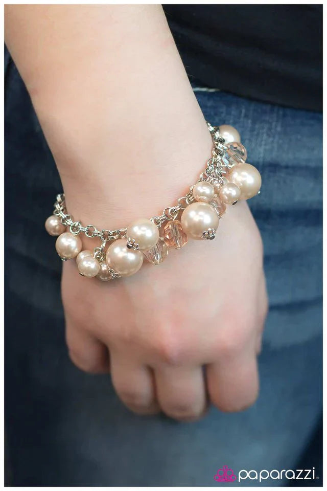 Paparazzi Bracelet ~ Old Money - Brown