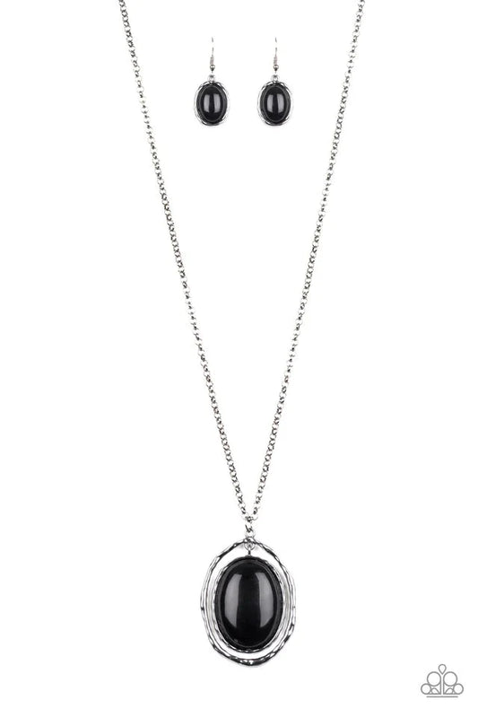 Paparazzi Necklace ~ Harbor Harmony - Black