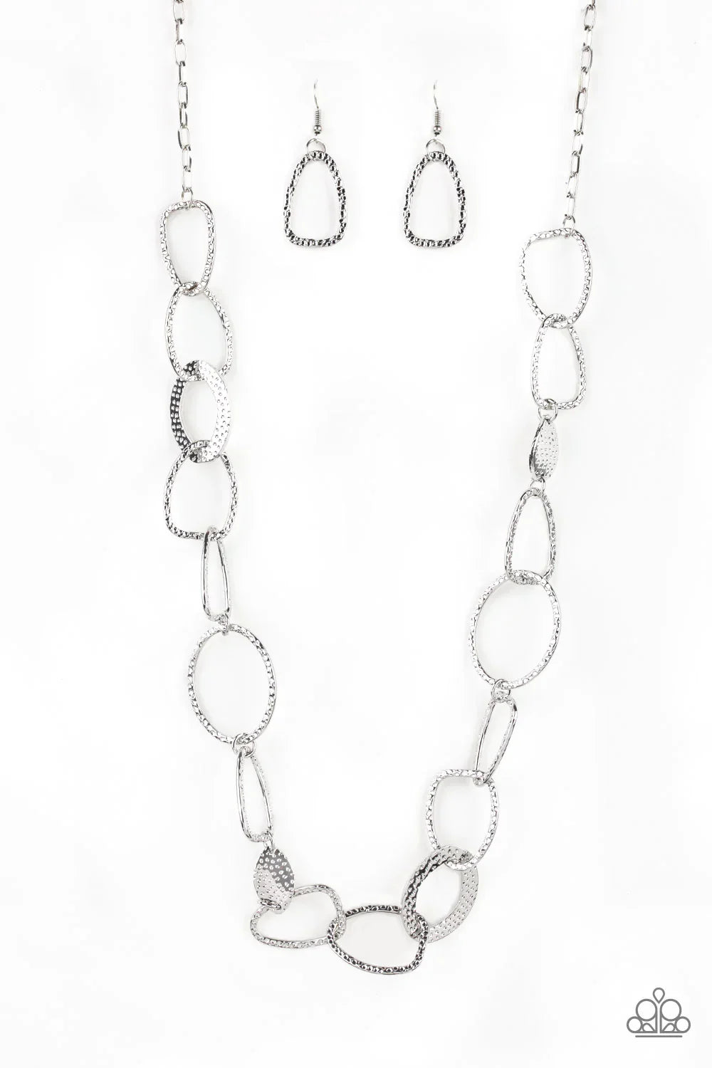 Paparazzi Necklace ~ Metro Nouveau - Silver