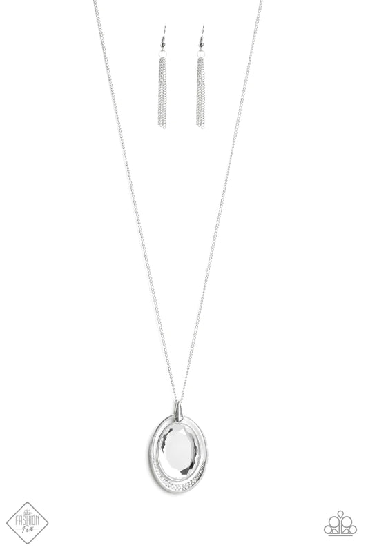 Paparazzi Necklace ~ Metro Must-Have  - White