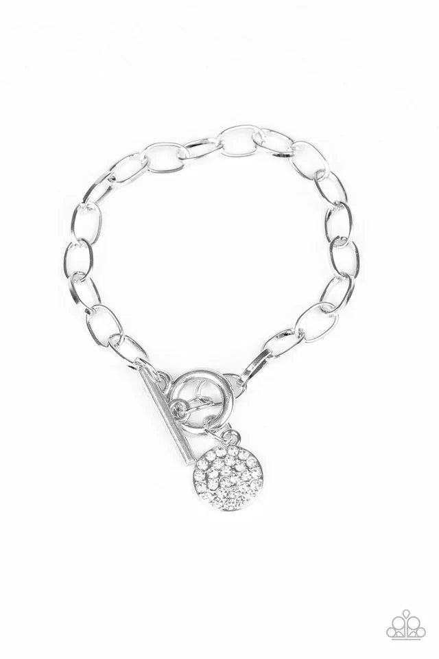 Paparazzi Bracelet ~ BLING In The New Year - White