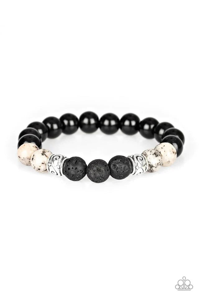 Paparazzi Bracelet ~ Mantra - White