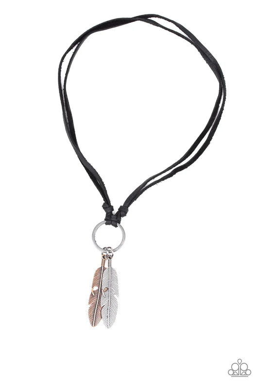 Paparazzi Necklace ~ Sky Walker - Black