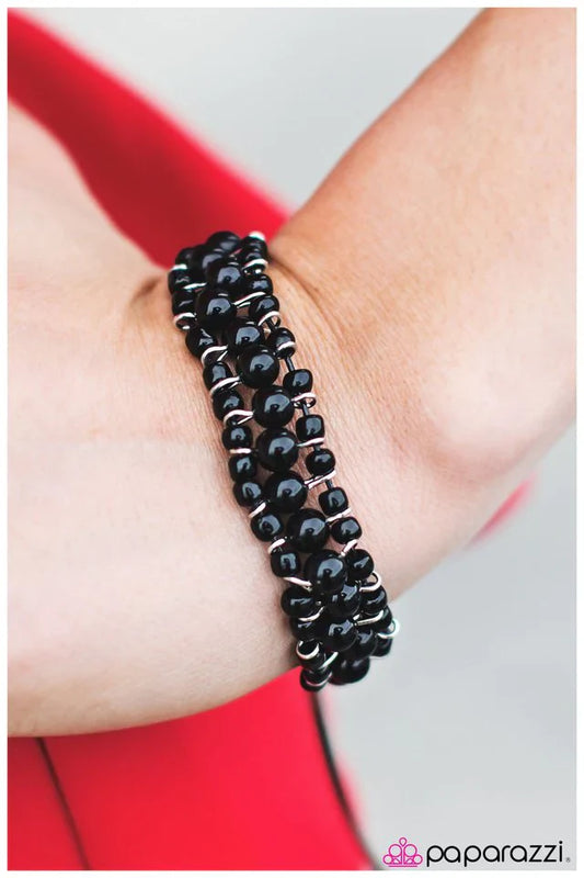 Paparazzi Bracelet ~ Paving the Way - Black