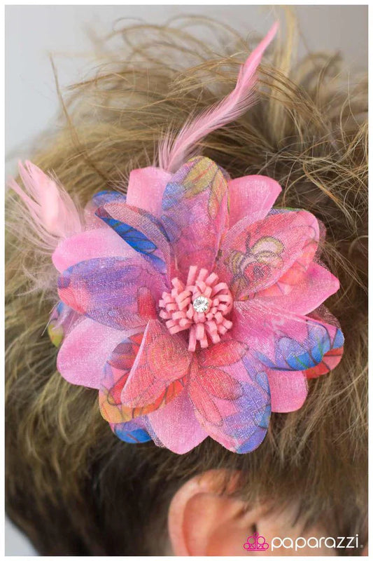 Paparazzi Hair Accessories ~ Flair for the Dramatic - Pink