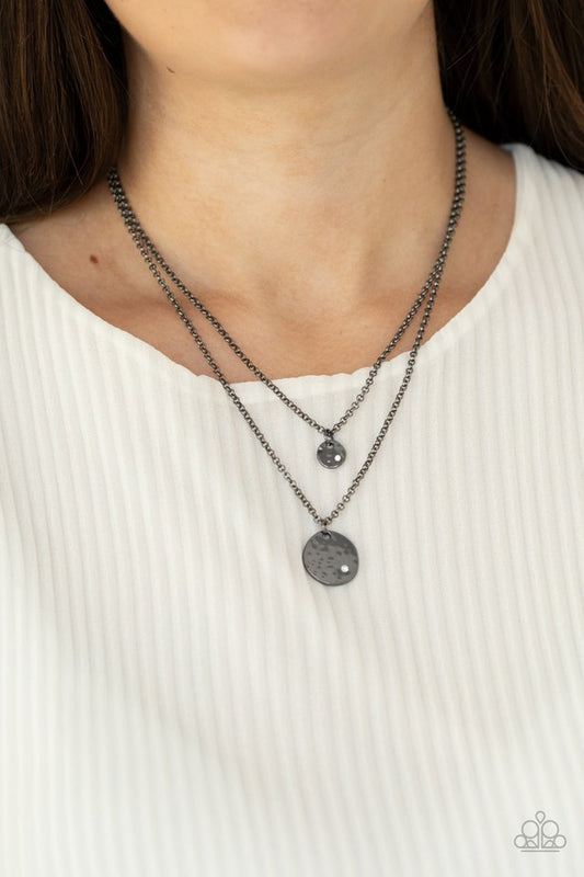 Modern Minimalist - Black - Paparazzi Necklace Image