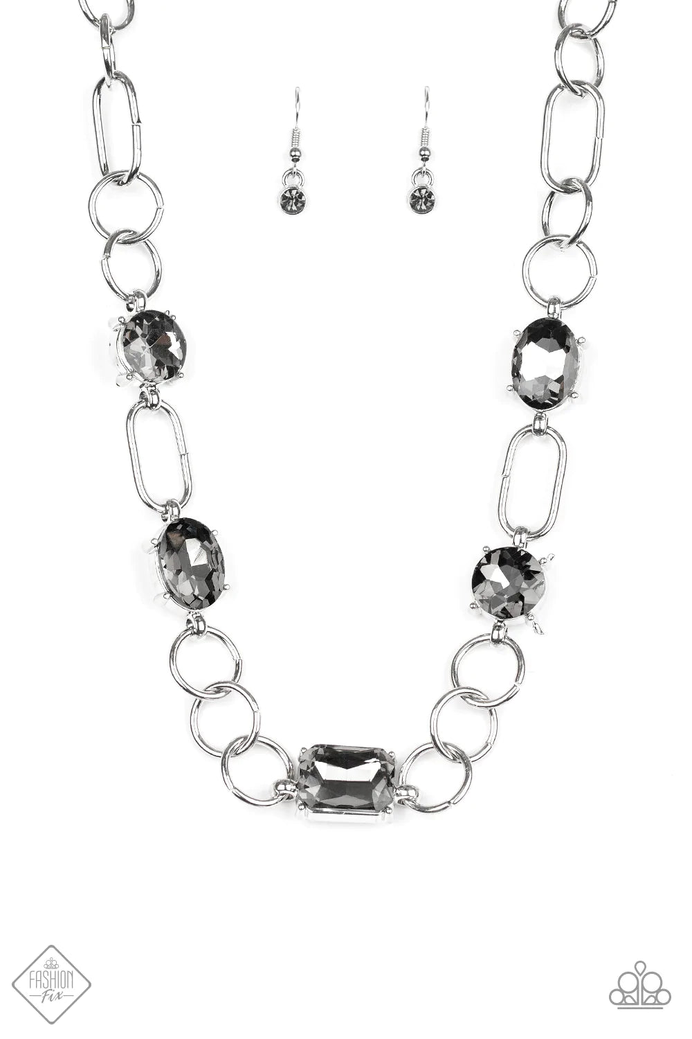 Paparazzi Necklace ~ Urban District  - Silver