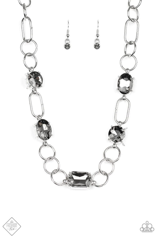 Paparazzi Necklace ~ Urban District  - Silver