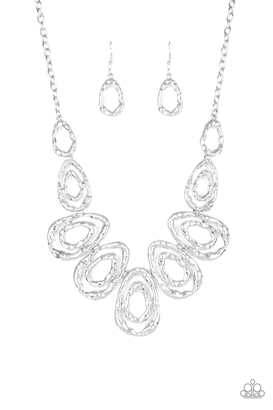 Paparazzi Necklace ~ Terra Couture - Silver