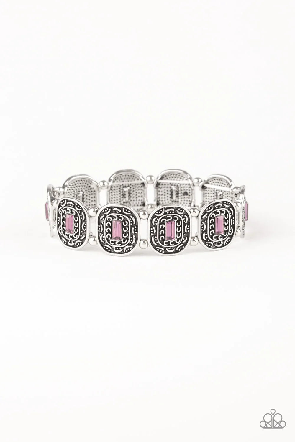 Paparazzi Bracelet ~ Hidden Fortune - Purple