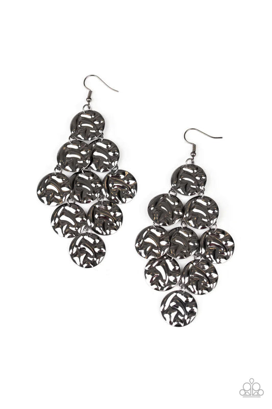Paparazzi Earring ~ Metro Trend - Black
