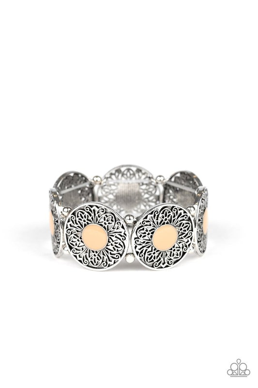 Paparazzi Bracelet ~ Painted Garden - Brown