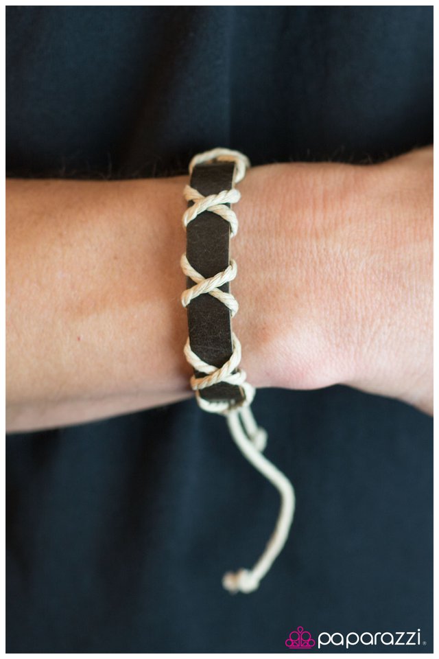 Paparazzi Bracelet ~ Take the Reins - Brown