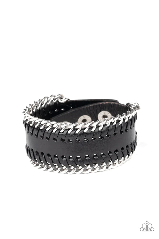 Paparazzi Bracelet ~ Got Grit? - Black