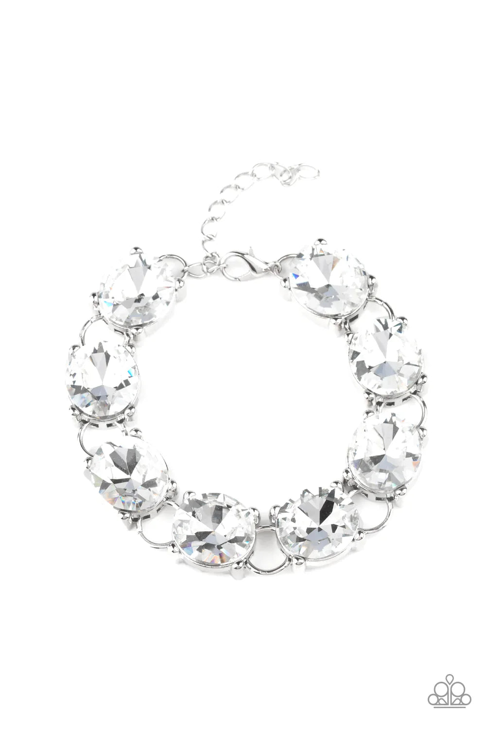 Paparazzi Bracelet ~ Mind Your Manners - White