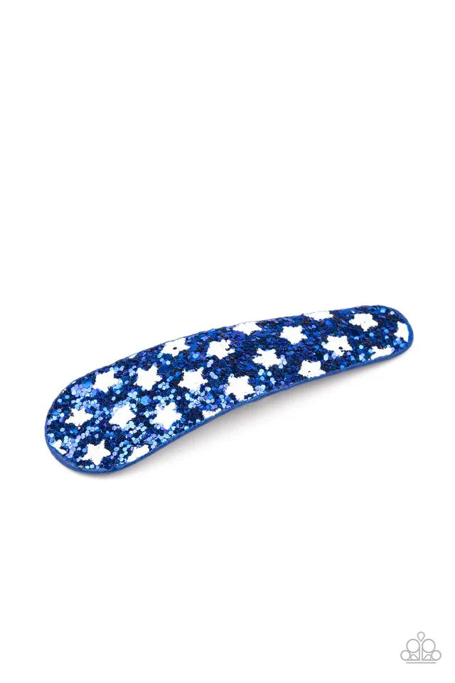Paparazzi Hair Accessories ~ All American Girl - Blue