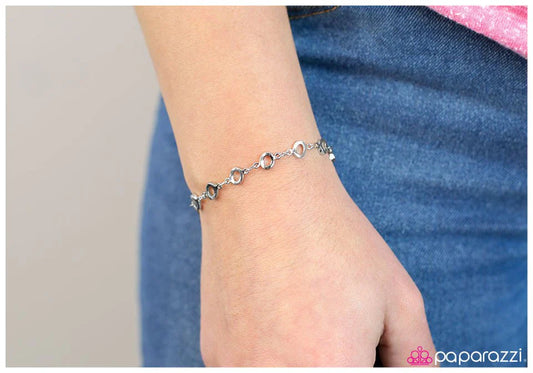 Paparazzi Bracelet ~ Time Of Your Life - Silver