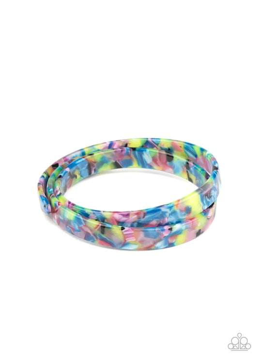 Paparazzi Bracelet ~ In The HAUTE Zone - Multi