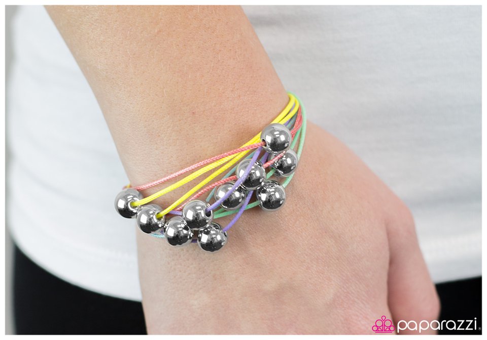 Paparazzi Bracelet ~ Strike A Cord - Multi