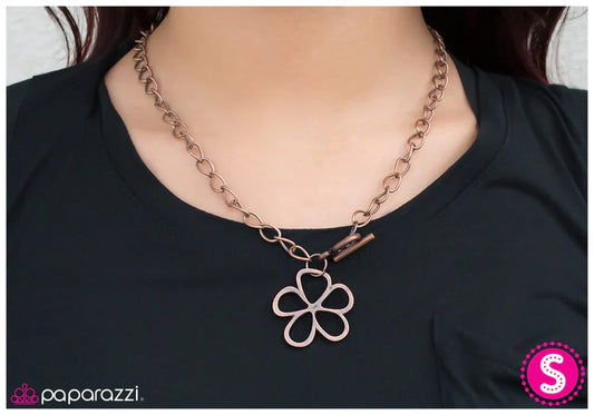 Paparazzi Necklace ~ Simply Divine - Copper