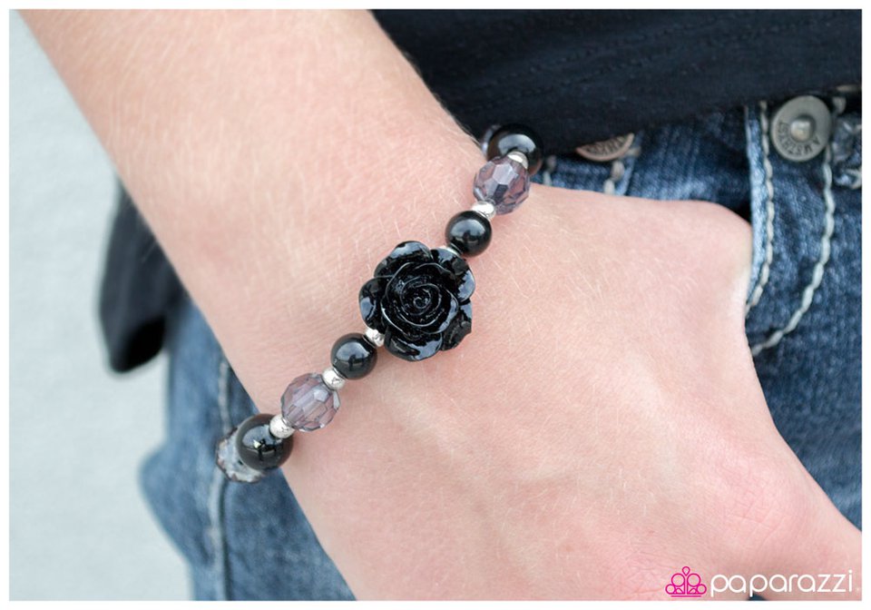 Paparazzi Bracelet ~ The Lucky One - Black