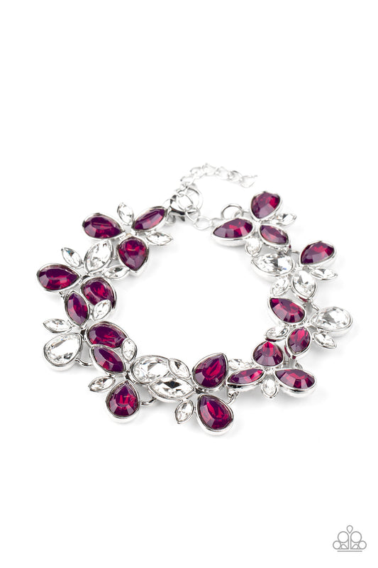 Paparazzi Bracelet ~ Ice Garden - Purple