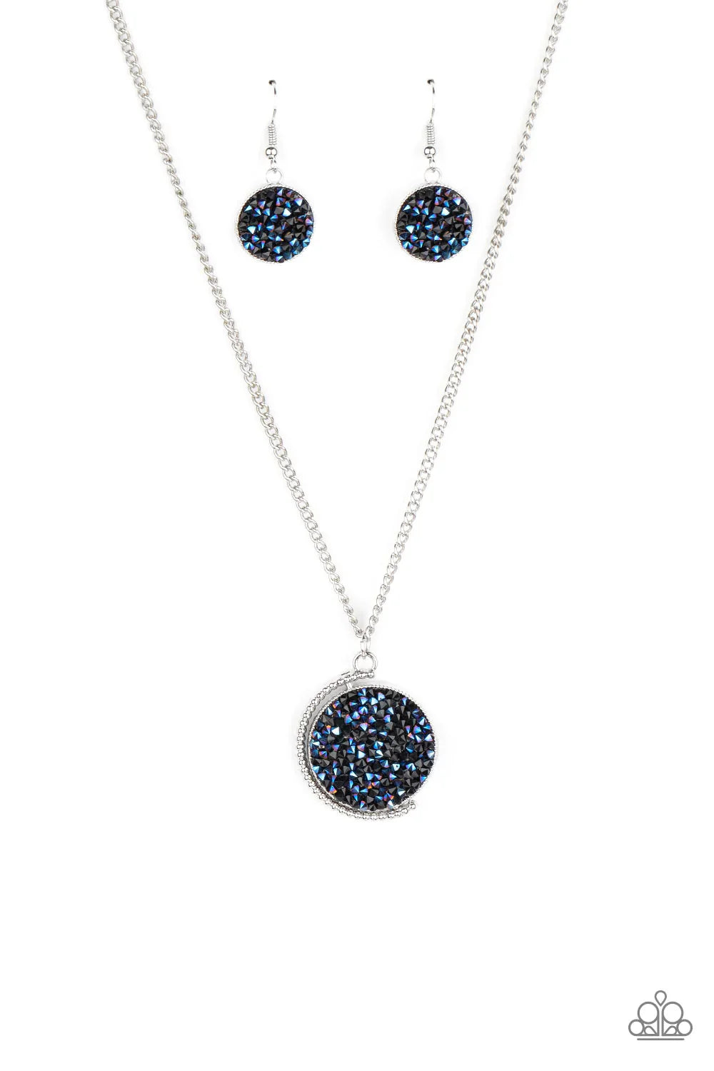 Paparazzi Necklace ~ My Moon and Stars - Blue