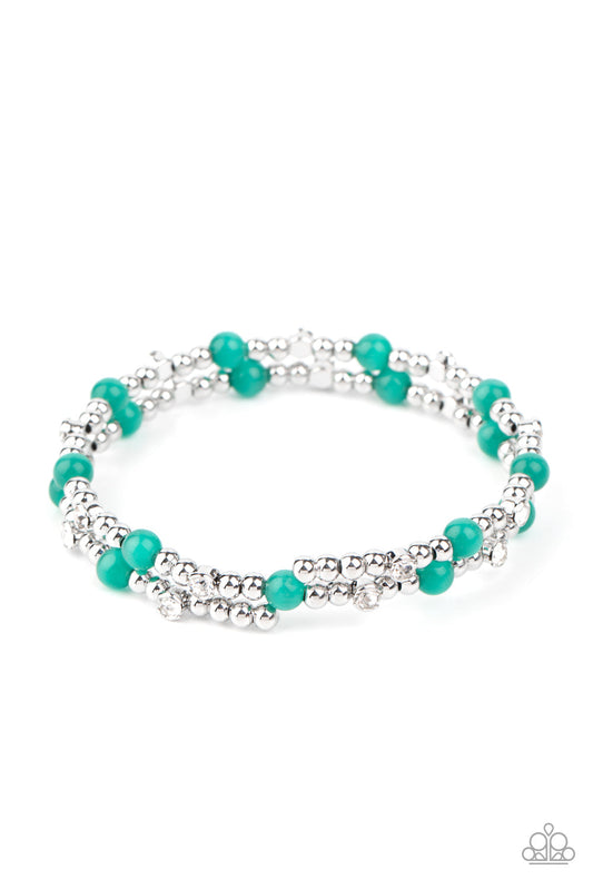 Paparazzi Bracelet ~ Ethereally Entangled - Green