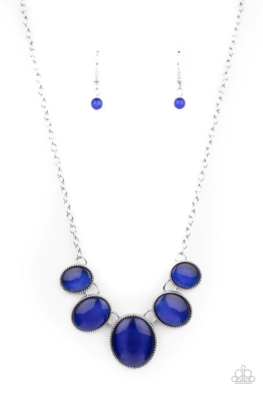 Paparazzi Necklace ~ One Can Only GLEAM - Blue