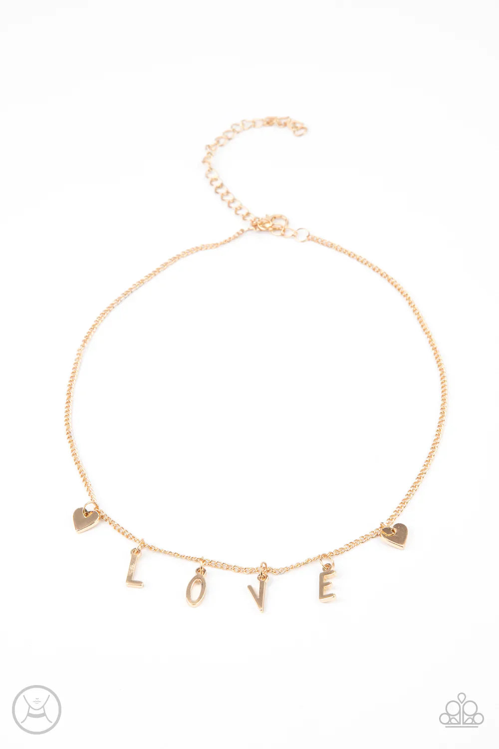 Paparazzi Necklace ~ Love Conquers All - Gold