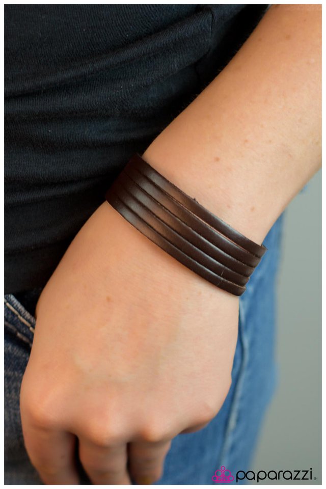 Paparazzi Bracelet ~ Avant-Garde - Brown