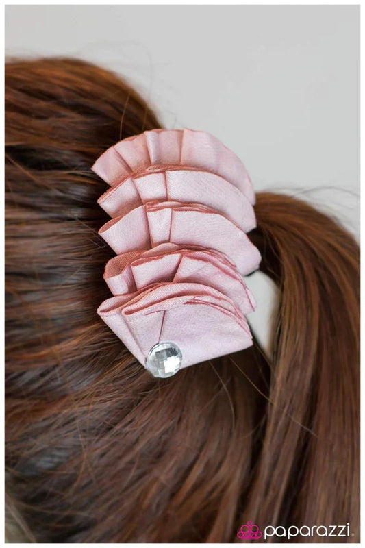 Paparazzi Hair Accessories ~ Know When To Fold Them - Pink