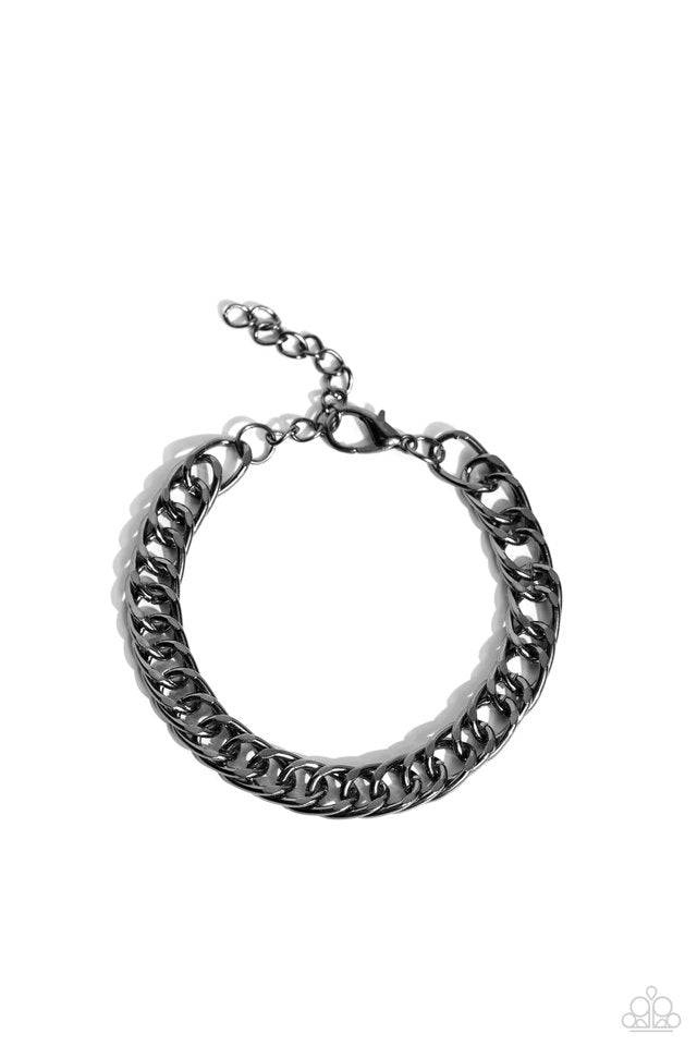 ​Game-Changing Couture - Black - Paparazzi Bracelet Image