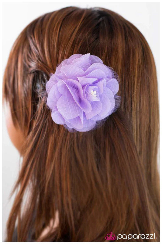 Paparazzi Hair Accessories ~ Tiger Lily - Purple