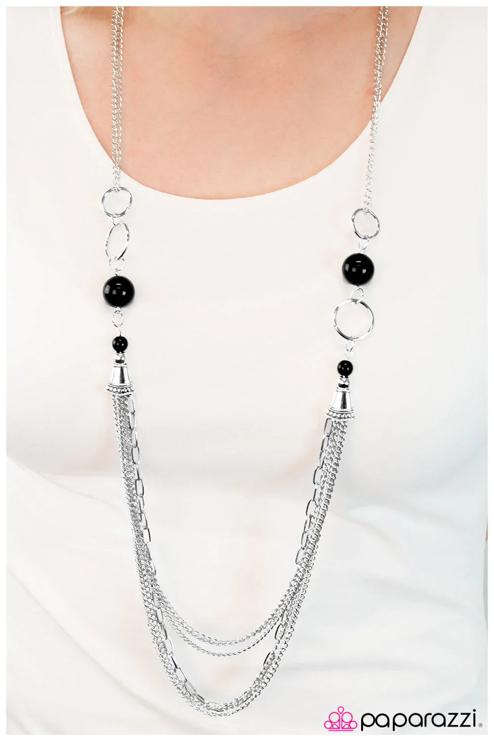 Paparazzi Necklace ~ Armageddon  - Black