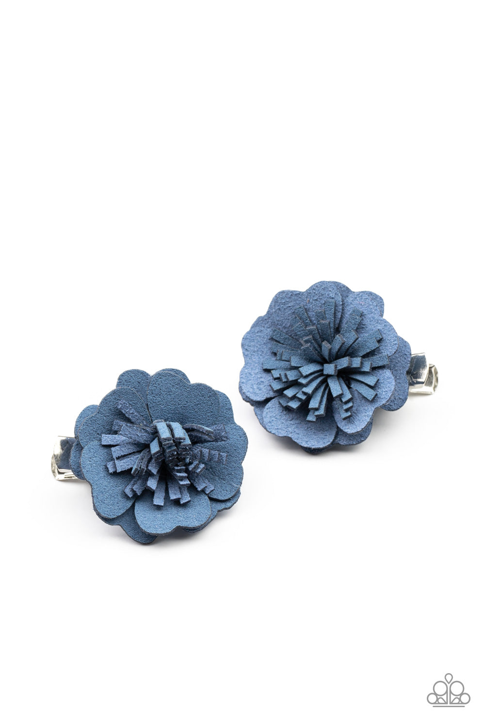 ​Perennial Pinwheels - Blue - Paparazzi Hair Accessories Image